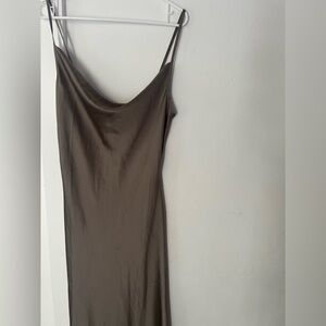 Guess Strapless Brown Dress